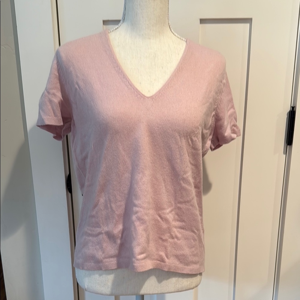 Vintage Banana Republic Pink Cashmere Sweater
